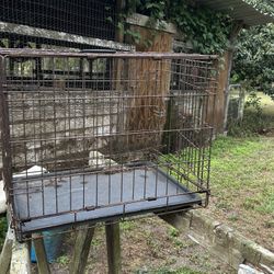 Metal Dog Cages. Small  &. XL