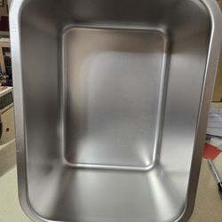 NEW Stainless Steel 3 Gallon Dog Dish