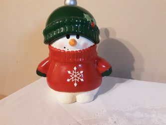 Hallmark Snowman Cookie Jar