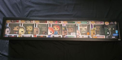 Funko Pop 8 pop glass display case