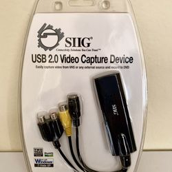 Brand New - Siig USB 2.0 Video Capture Device