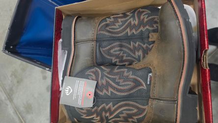 Wolverine Rocky Waterproof Western Work Boots
