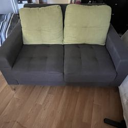 Futon Sofa gray 