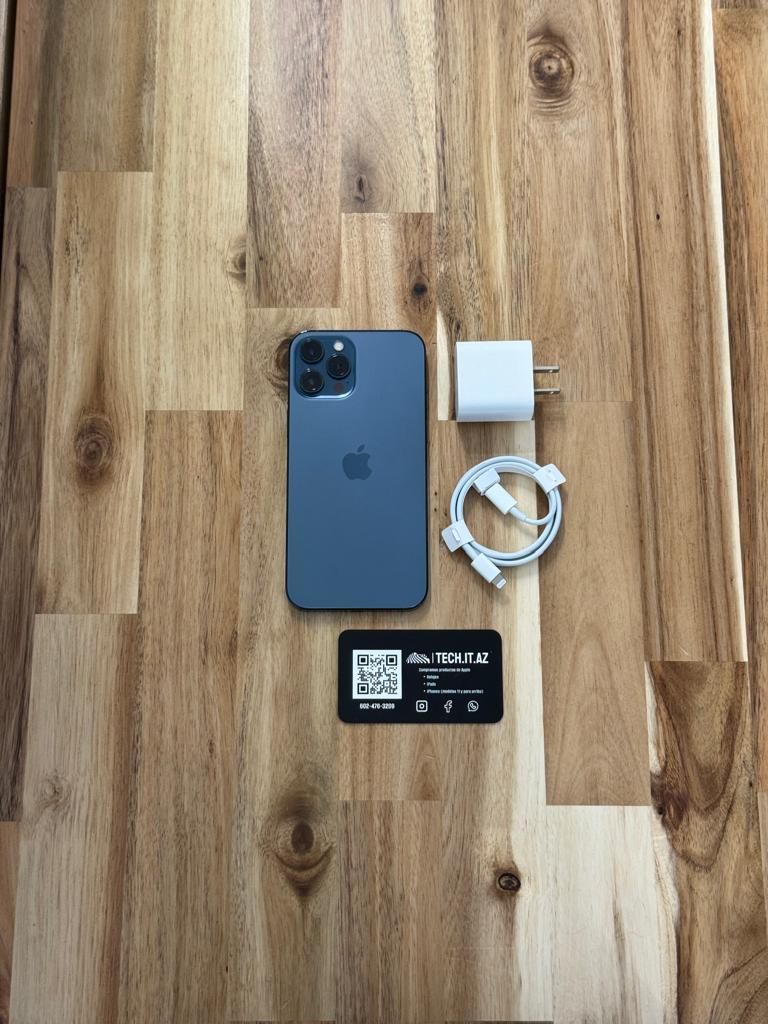 📱 iPhone 12 Pro Max | 128GB | Pacific Blue | Verizon Only | Hablo Español