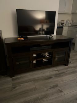 Ashley Furniture Large TV Stand / Entertainment Center