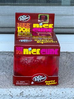 Needoh Dr. Pepper nice cube suptid squish