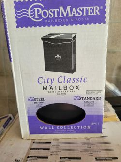 New Postmaster City Classic Mailbox 
