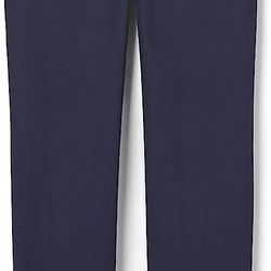 French Toast Boys' Flat Front Relaxed Pants, 4 Slim