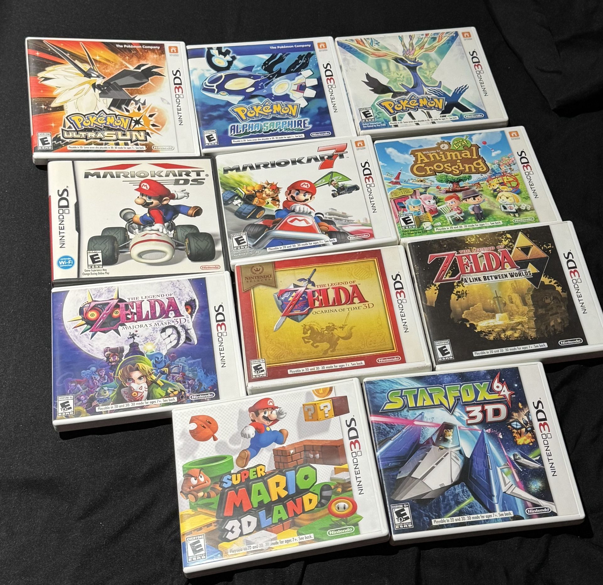 3DS/DS Game Collection (All First Party Titles!)