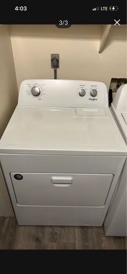 Whirlpool washer and dryer