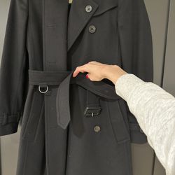 Authentic Burberry Coat Jacket Terrence With Dust Bag And Recipe 
