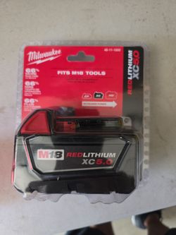 M18 18-Volt 5.0 Ah Lithium-Ion XC Extended Capacity Battery Pack