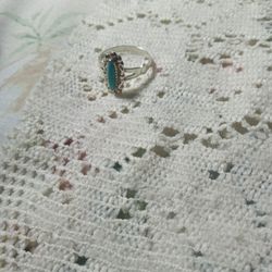 Sterling Turquoise Ring