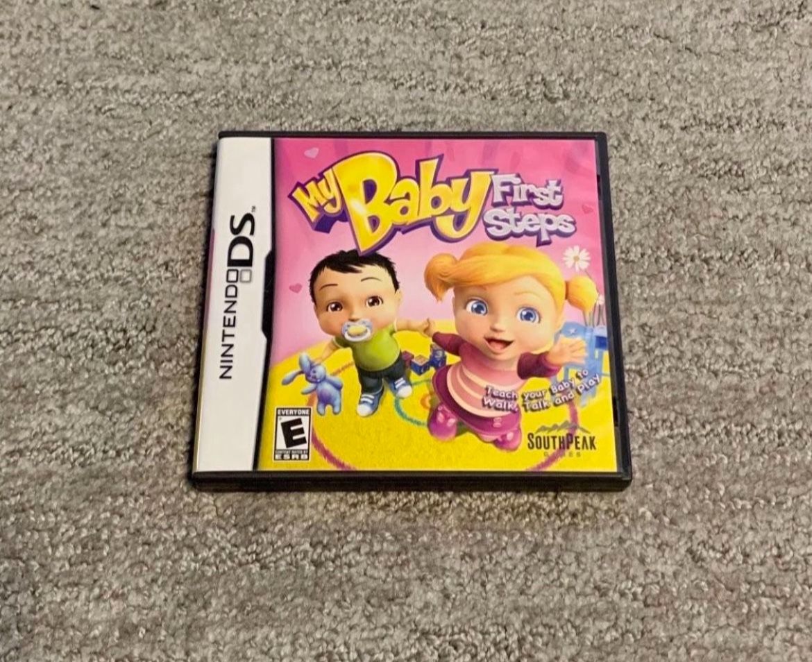 Nintendo DS My Baby First Steps