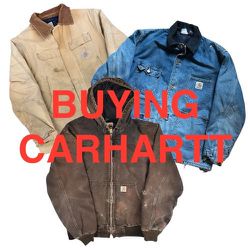 Looking for Carhartt Jackets