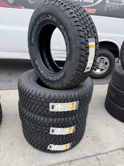 Tacoma Tires 265/70R17 Goodyear Wrangler ATS $680 Set Of Four Install
