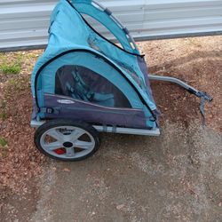 2 Kid Bike Trailer Ready To Ride 