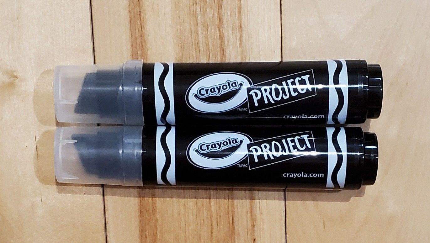 NEW Crayola Black Project Markers Lot