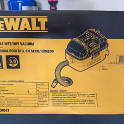 DeWalt corded portable wet dry shop vacuum - Brand New
