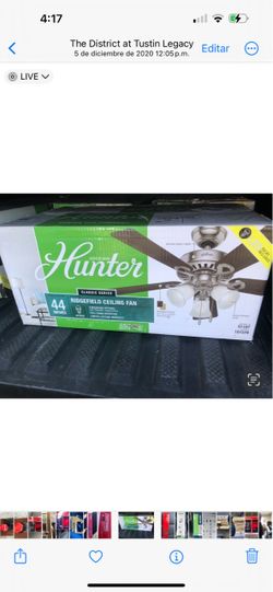Hermoso ventilador nuevo de 44”