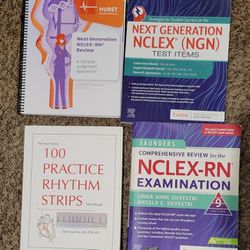 NCLEX Nursing Books RN Registered Nurse Prep