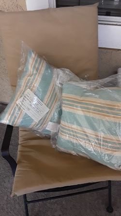 2 Brand New Matching Throw Pillows