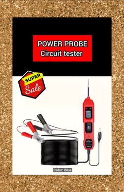 Circuit tester power probe automobile tools battery charger