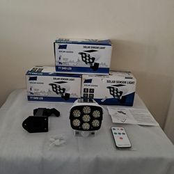 Solar  Sensor Light  Wall Lamp With Remote Control