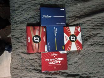 Brand New Titleist, Callaway and Bridgstone golf Balls