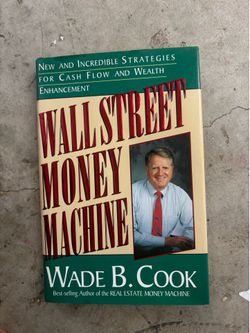 Wade B. Cook Wall Street Money Machine Hardcover 3rd Ed Dust Jacket 1996