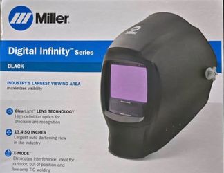 Miller Digital Infinityâ„¢ Welding Helmet - BRAND NEW IN BOX
