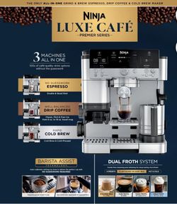 Ninja Luxe Cafe espresso machine