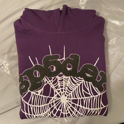 Sp5der Hoodie Grape  