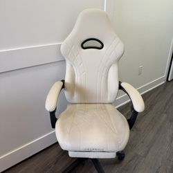 Ergonomic Computer / Racing Video Game Chair Adjustable - LEATHER 