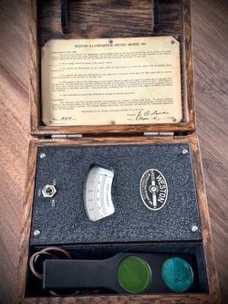 Old Vintage 1900’s Light Meter And DC Voltage Meter both for $15
