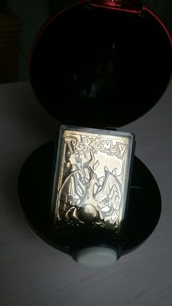 POKEMON GOLD CARDS **1999 BURGER KING 23kt GOLD CHARAZARD