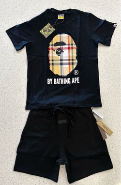 Bape & essential short set