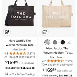 The Tote Bag (No Name) Our #1 Best Seller!