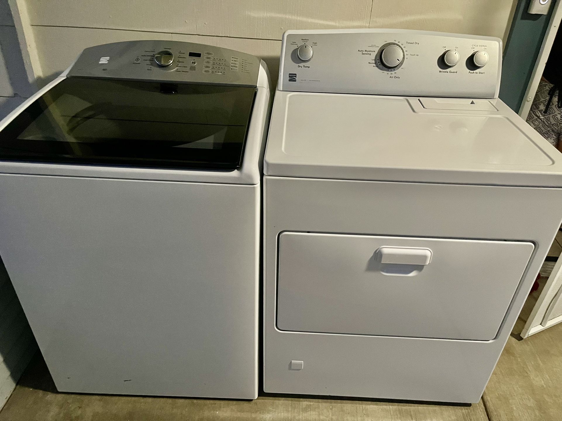Washer And Gas Dryer Kenmore 