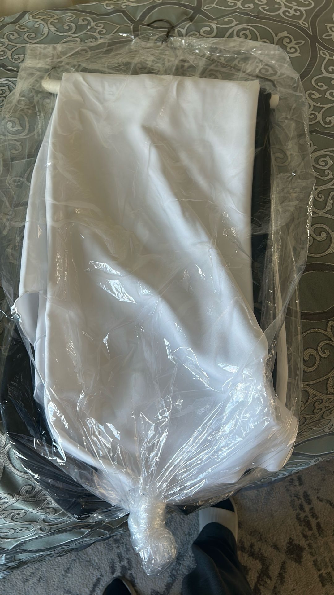 Round Tablecloths Black And White $10 each