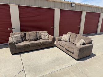 Sofa and Loveseat Set