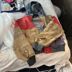 Patch Work Denim Jacket By Akira Size M 