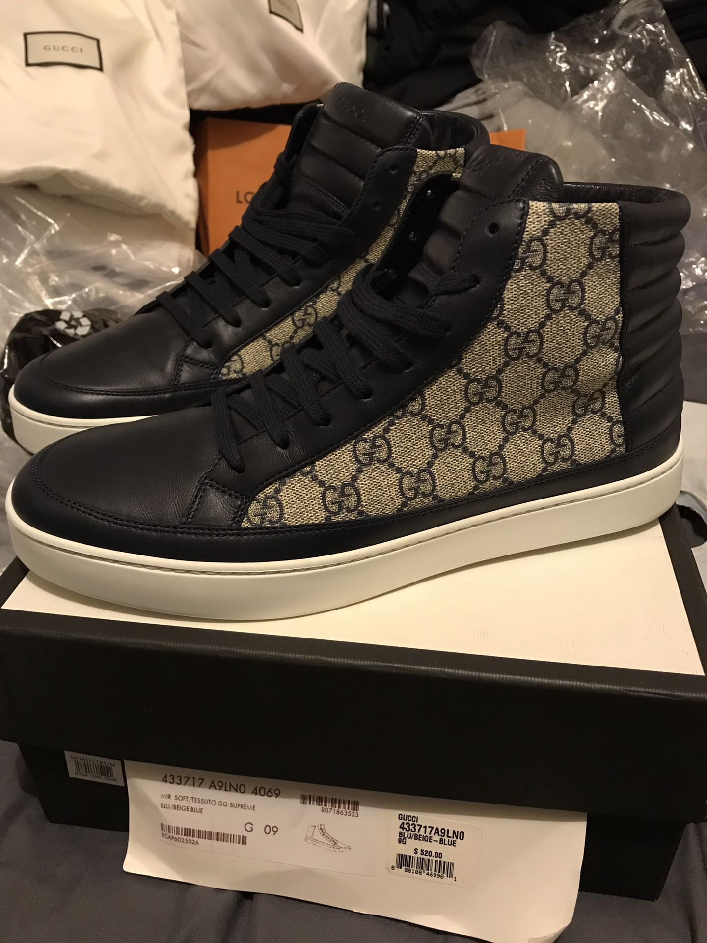 Gucci Supreme High Top Sneakers