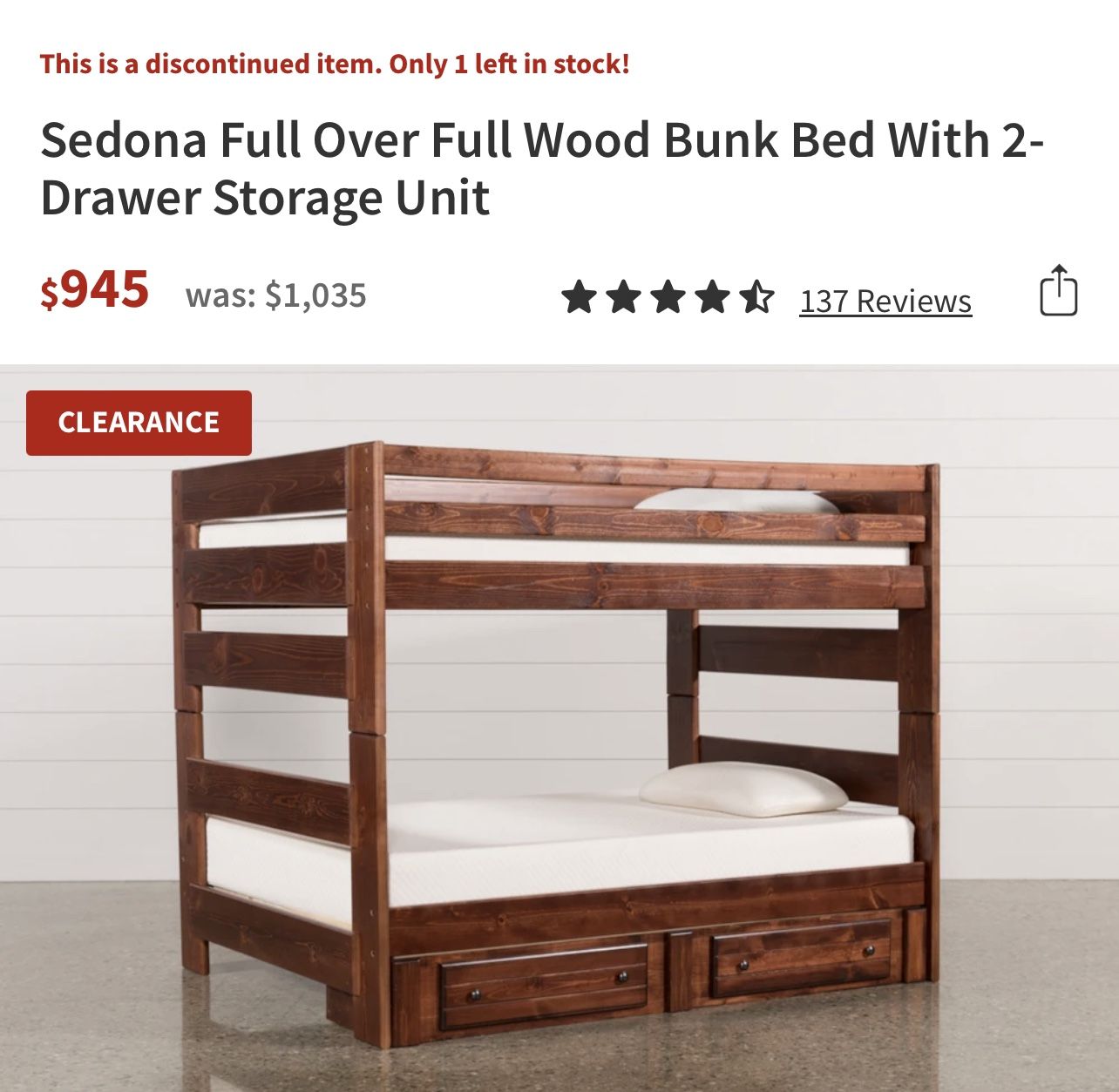 Bunk bed 