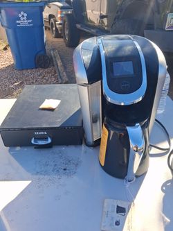 Keurig Coffee Maker with Pod Drawer