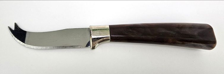 Vintage Regent Sheffield Cheese Knife Brown Bakelite Handle
