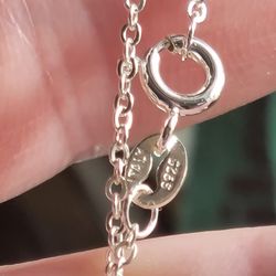 16" Beautiful Italian Sterling Silver Necklace https://offerup.com/redirect/?o=MS4yLm1t