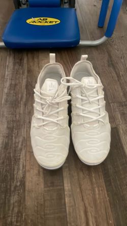 Nike Air Max Plus All White Sneakers