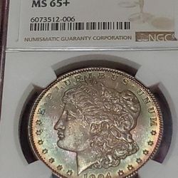 1904-O Morgan Dollar MS65+