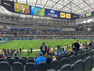 Chargers vs Cardinals – 2 Club Seats – 6th Row
